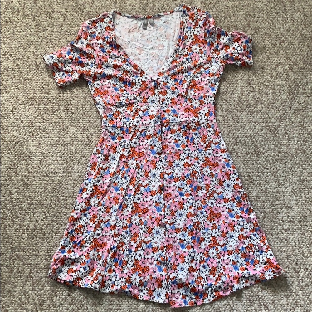 Floral Mini-Dress